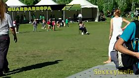 Street candid shots of hot asses in tights