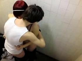 Fuck in the school toilet