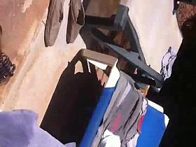 sexy ass brunette sunbathing