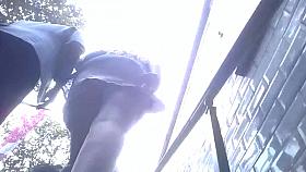 Upskirt 48 - Blond with nice ass (thong or nothing )