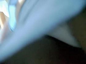 Pretty bimbo is waving her very tight up skirt booty