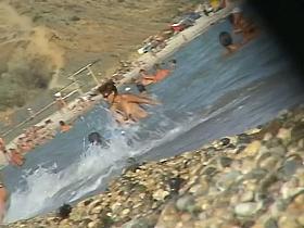 Nude beach video of splendid naked bodies