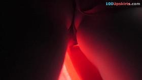 Little girl upskirt scene astonishes with pretty ass