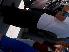 asian girl asscheeks public