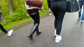 Hot ass noticed in the clothing store