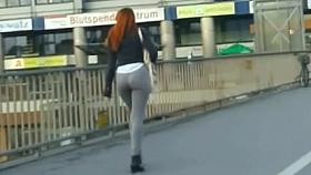 CANDID Grey Spandex Booty