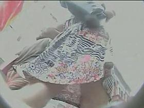 A public voyeur enjoys looking at hot asses upskirt.