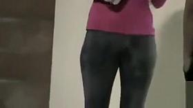 Fit ladies walking through my street