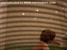 I caught my sister in the shower