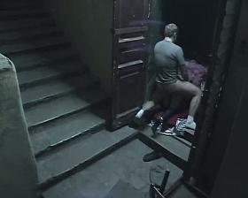 Hidden camera in porch