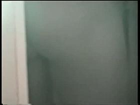 Hot ass blonde babe caught solo and naked in the bathroom