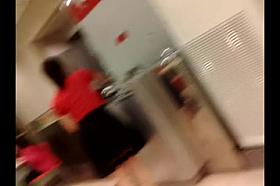 Boso faceshot in black panty