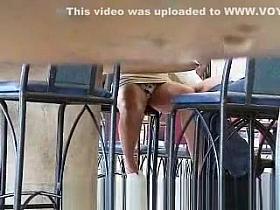 Under table upskirt