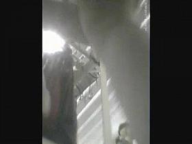 boso voyeur teen girl upskirt on a dress shop