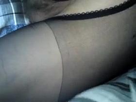 dans le metro,collant ouvert sans culotte