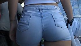 Teen girl takes first step to bondage