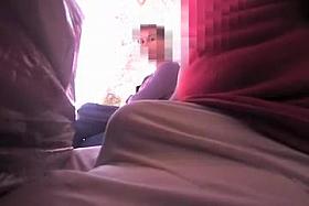 Flashing Dick in Pants in Public Place Woman Watches with Interest