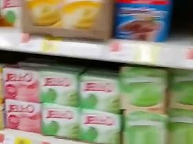 Long hair chick in tight jeans pants