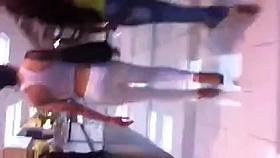Nice Ass in White Pants