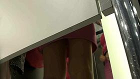 girl in changing room