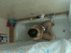 masturbating in the bathroom