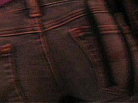 Hot teen ass shopping voyeur