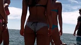 College Candid Beach Ass Butt West Michigan Booty A+