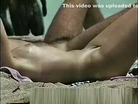 Nude girls on the beach