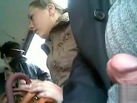 He pulled his dick out in the bus