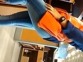 Candid sexy latina with a nice ass 2.