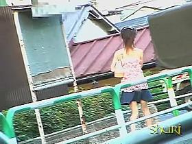 Silky slim Asian cutie gets exposed by some very creative dude