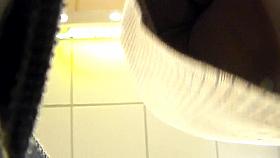 Panties in black ass(short clip)