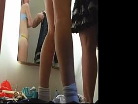 girls in changing room