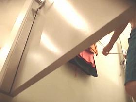 Dressing room spy cam scenes with hot ass and beaver