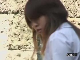 Sharking shuri finds a smoking hot college girl going home