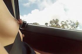 Topless driving to CBD