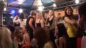 Wild cheeks in club fucked and sucked strip dancers pecker