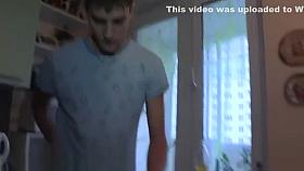 Brunette College Slut With Perky Nipples Fucked Doggy Style