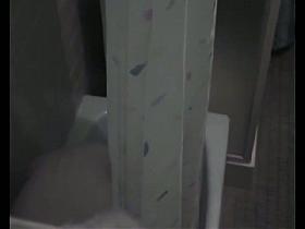 Dark haired beauty hidden shower video