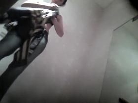 Changing room vixen gives view on her lingerie body