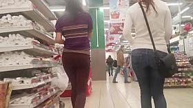 Following for two beautiful asses