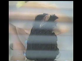 Korean girl shaves her pussy in shower