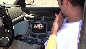 Bigtitted CFNM femdoms fuck voyeur in trio