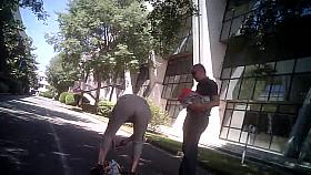 Bending over big ass milf