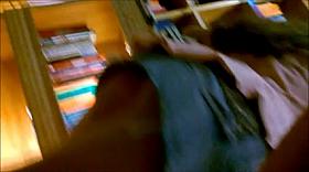 Upskirt na novinha Livraria Cultura