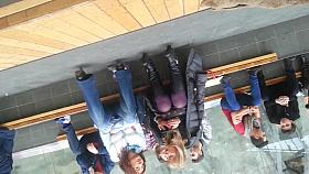 spy mature in mall skirt and nylon romanian