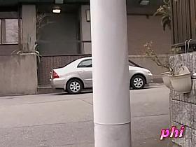 Her tiger thongs are visible thanks to skirt sharking