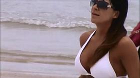 candid sexy beach body spy nice tits