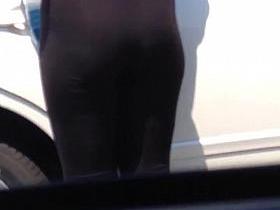 Latina see thru leggings vid1