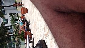 more ass at the pool